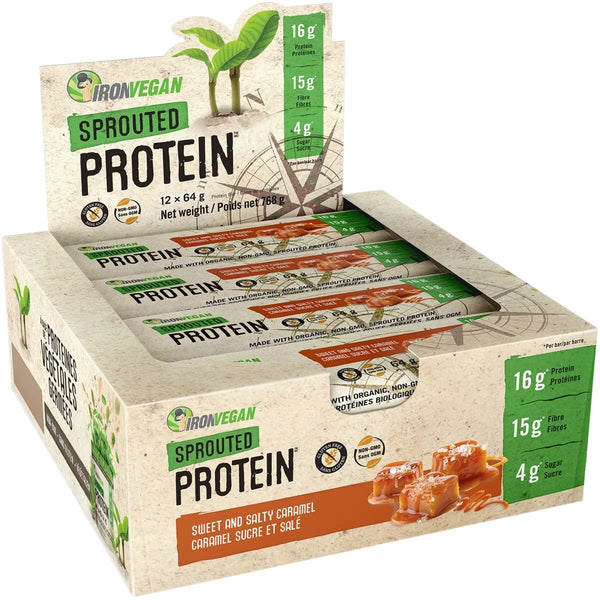 Proteína en Polvo Barras Sprouted Protein Iron Vegan