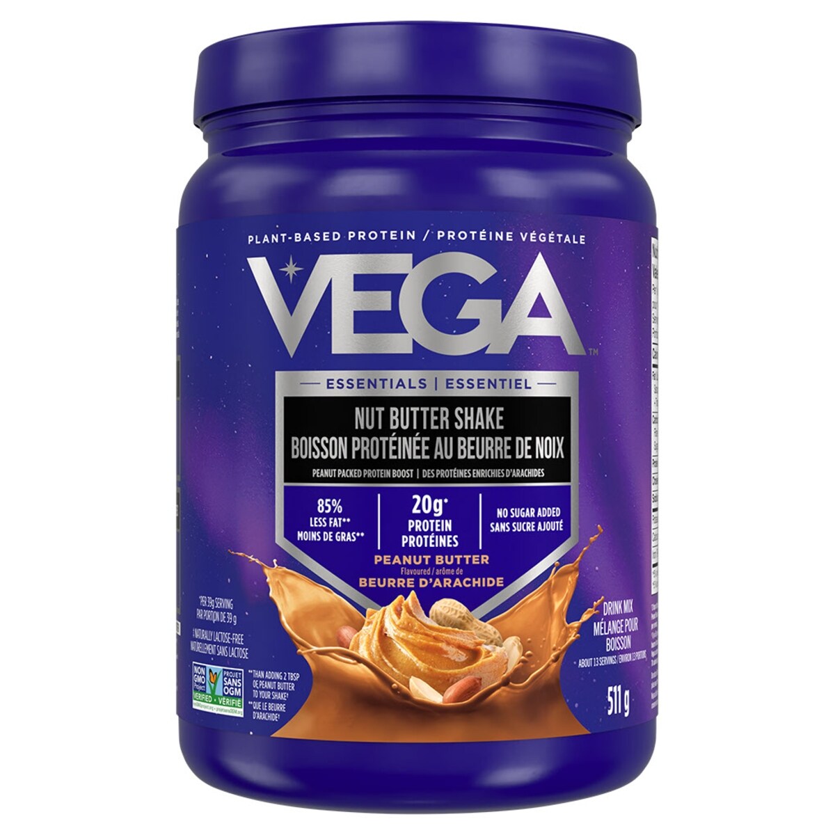 Bebida de Mantequilla de Frutos Secos Vega