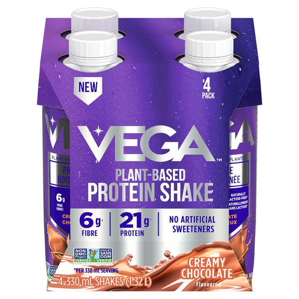 Batido Listo para Beber Chocolate 4 x 330 ml Vega