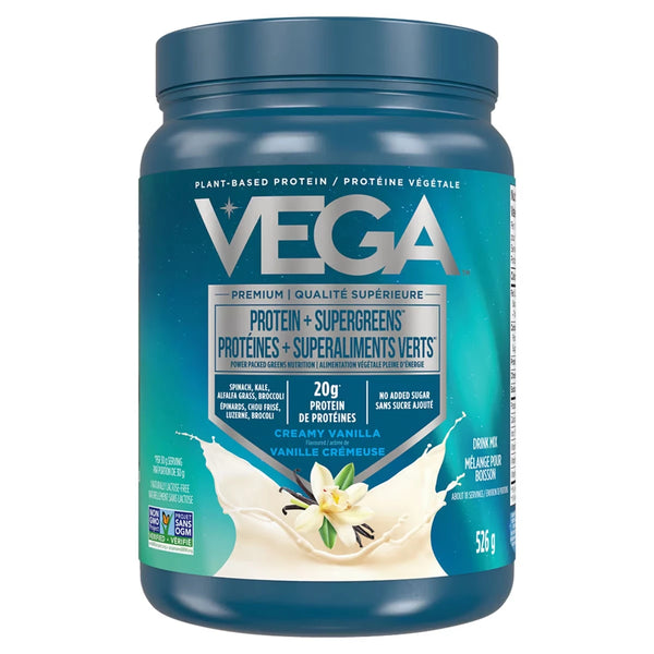 Proteína en Polvo y Verduras Verdes Vainilla Vega