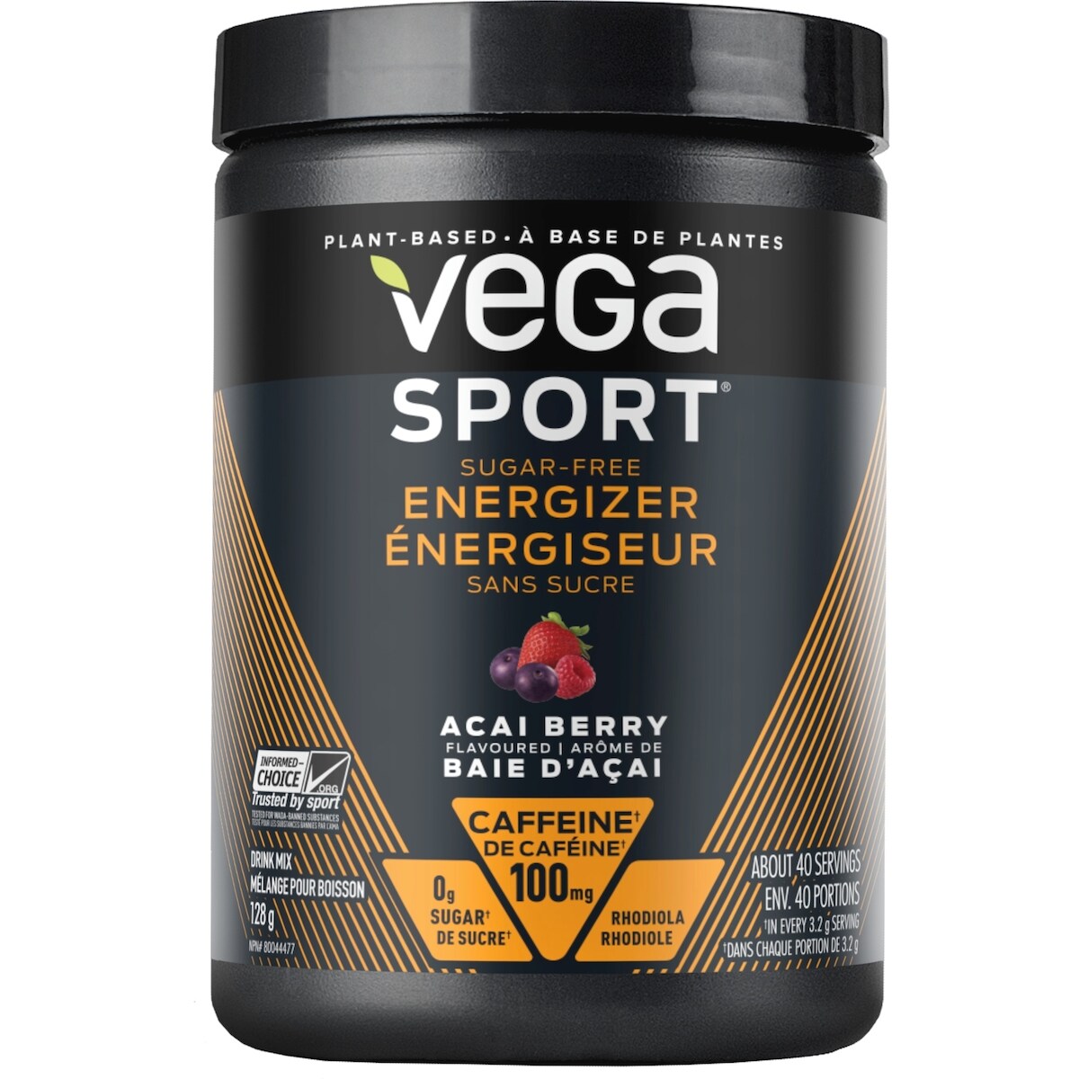 Bebida en Polvo Sport Energizer sin Azúcar Vega