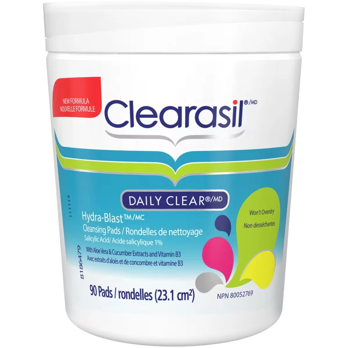 Discos Limpiadores Faciales Diarios Clearasil