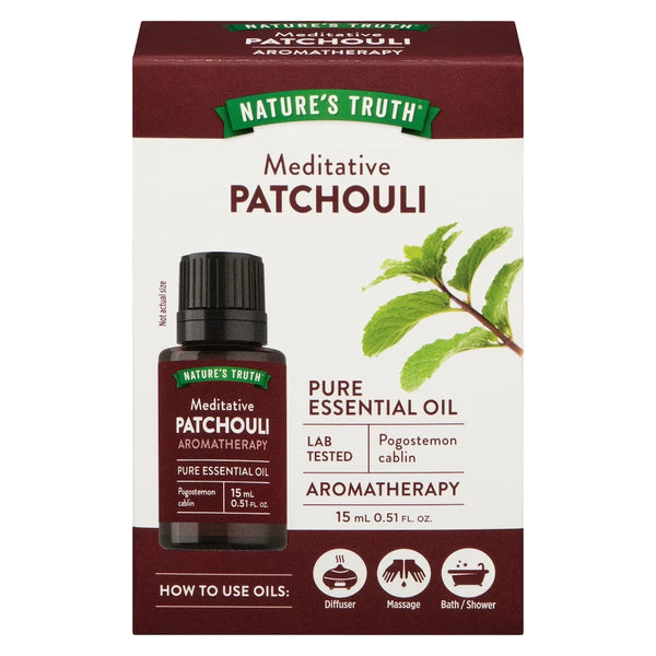 Aceite Esencial de Pachulí Oscuro Nature's Truth