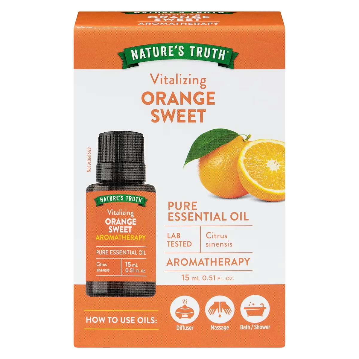 Aceite Esencial de Naranja Dulce Nature's Truth