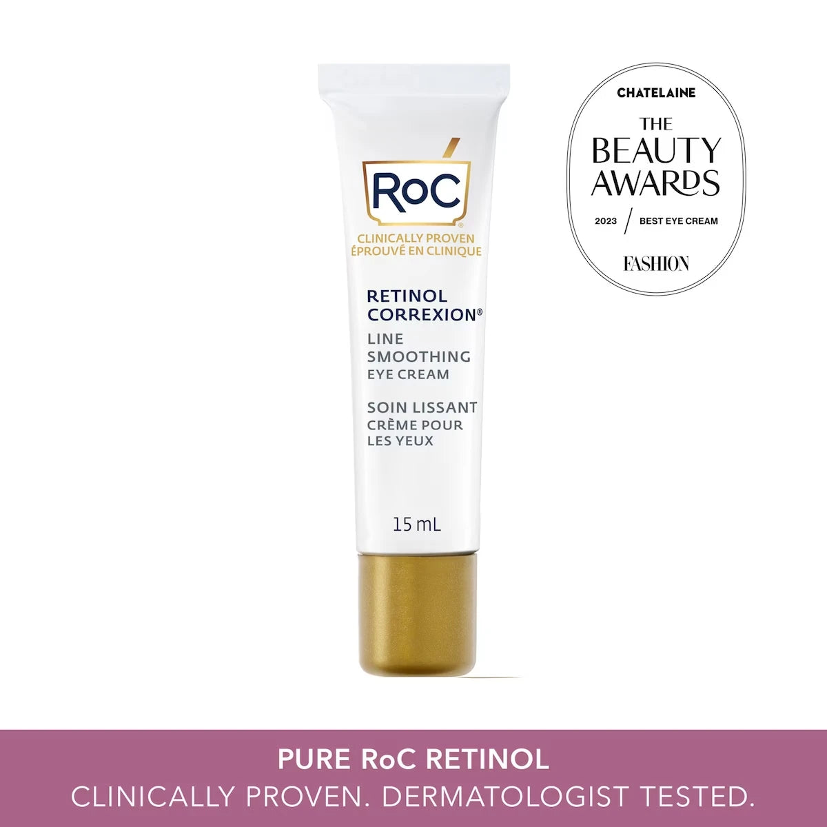 Contorno de Ojos Retinol Correxion Line Alisador 15Ml RoC Skincare
