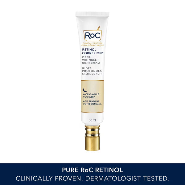 Crema Facial Retinol Correxion Profundo Arrugas de Noche RoC Skincare