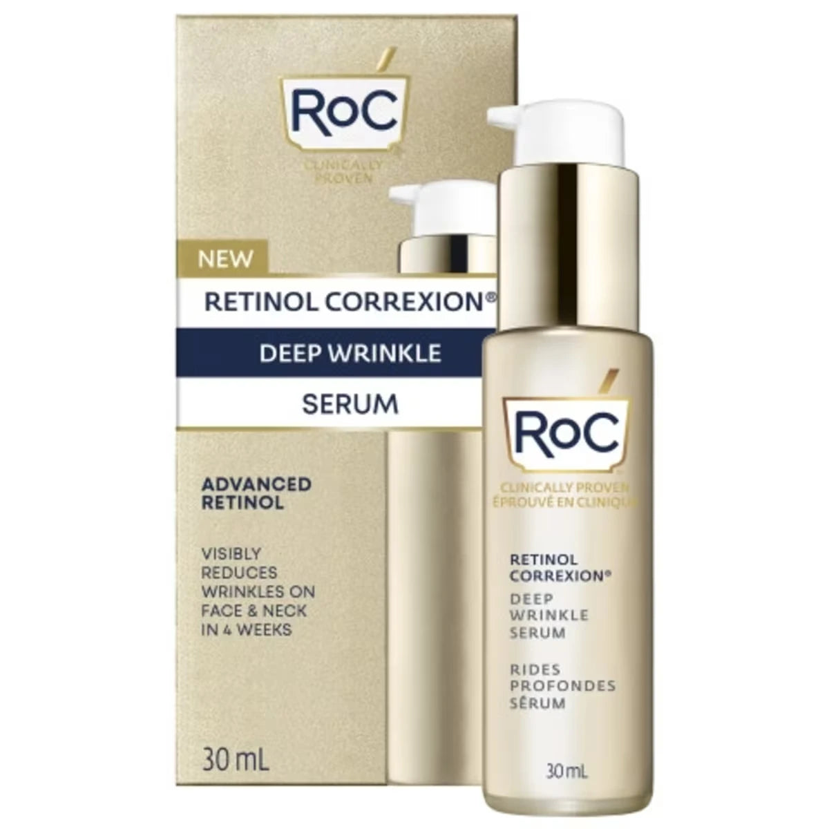 Sérum Facial Retinol Correxion Profundo Arrugas RoC Skincare