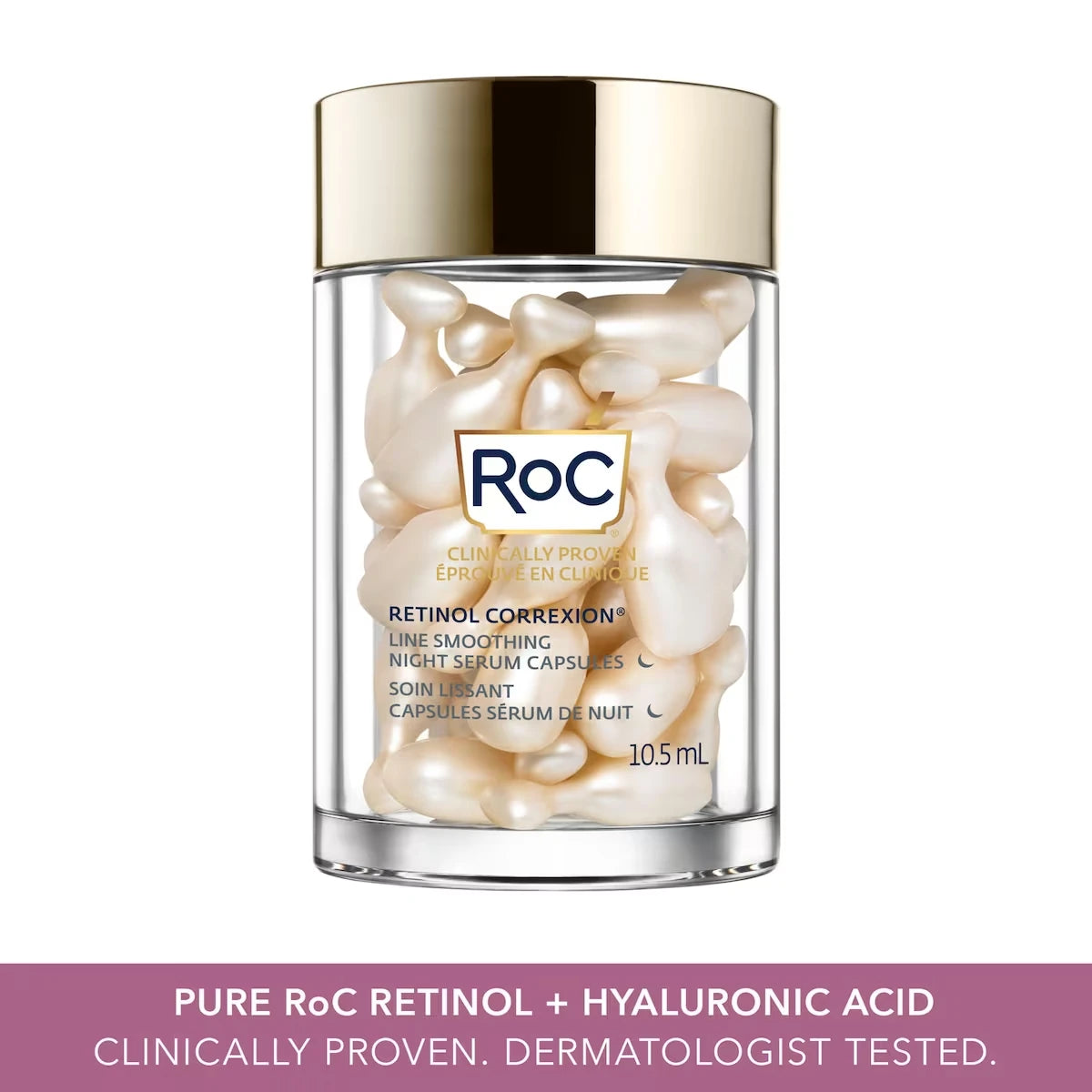 Sérum Facial Retinol Correxion Alisador de Líneas de Noche RoC Skincare
