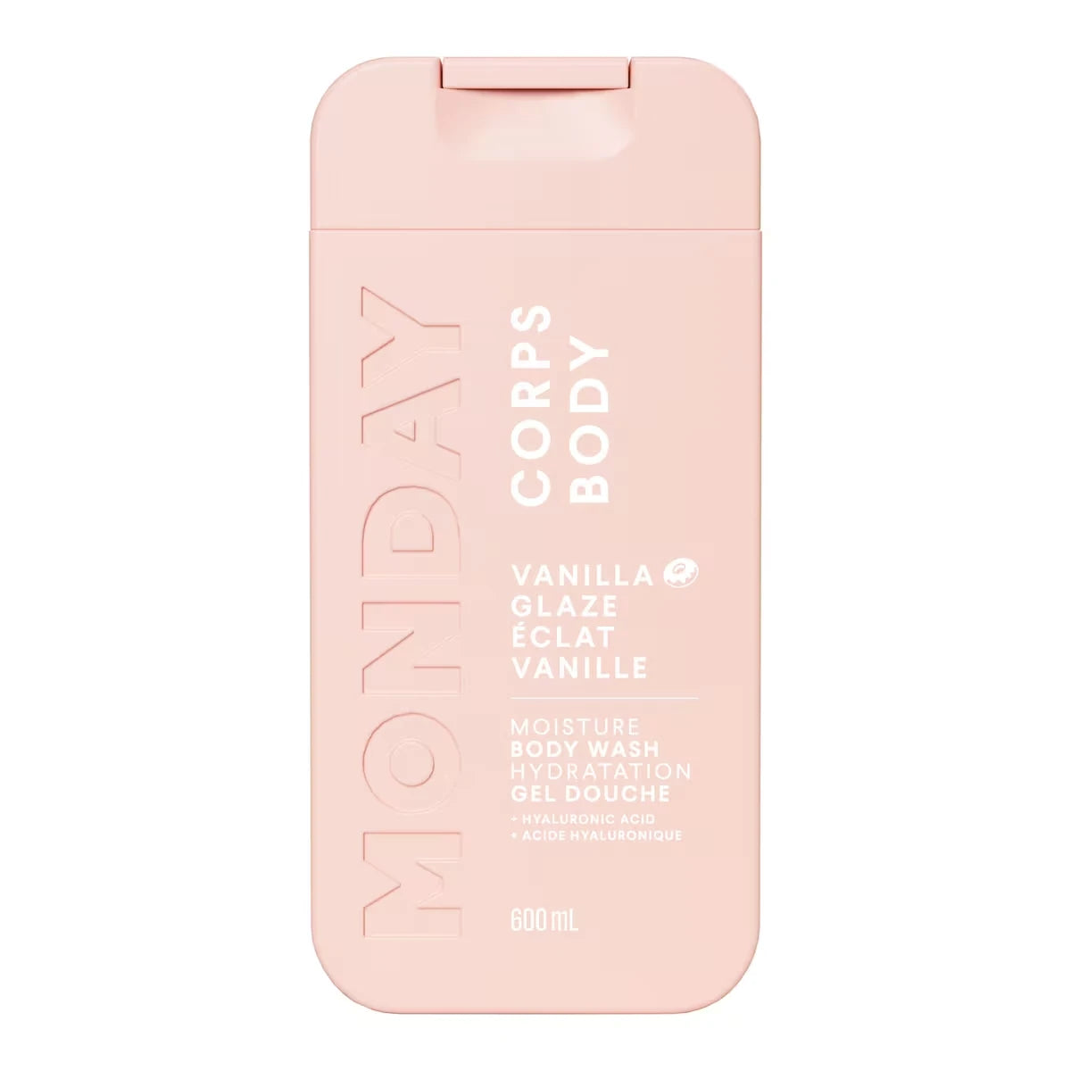 Gel de Baño Hidratación Vainilla 600 ml MONDAY Haircare