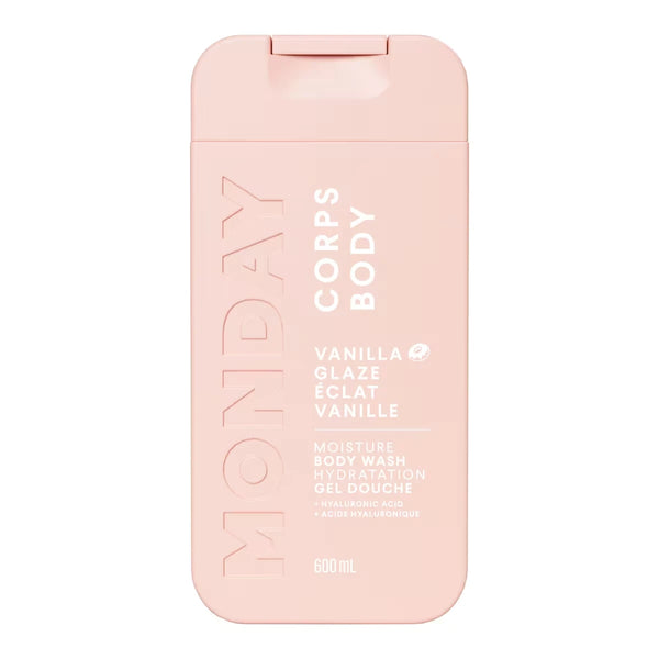 Gel de Baño Hidratación Vainilla 600 ml MONDAY Haircare
