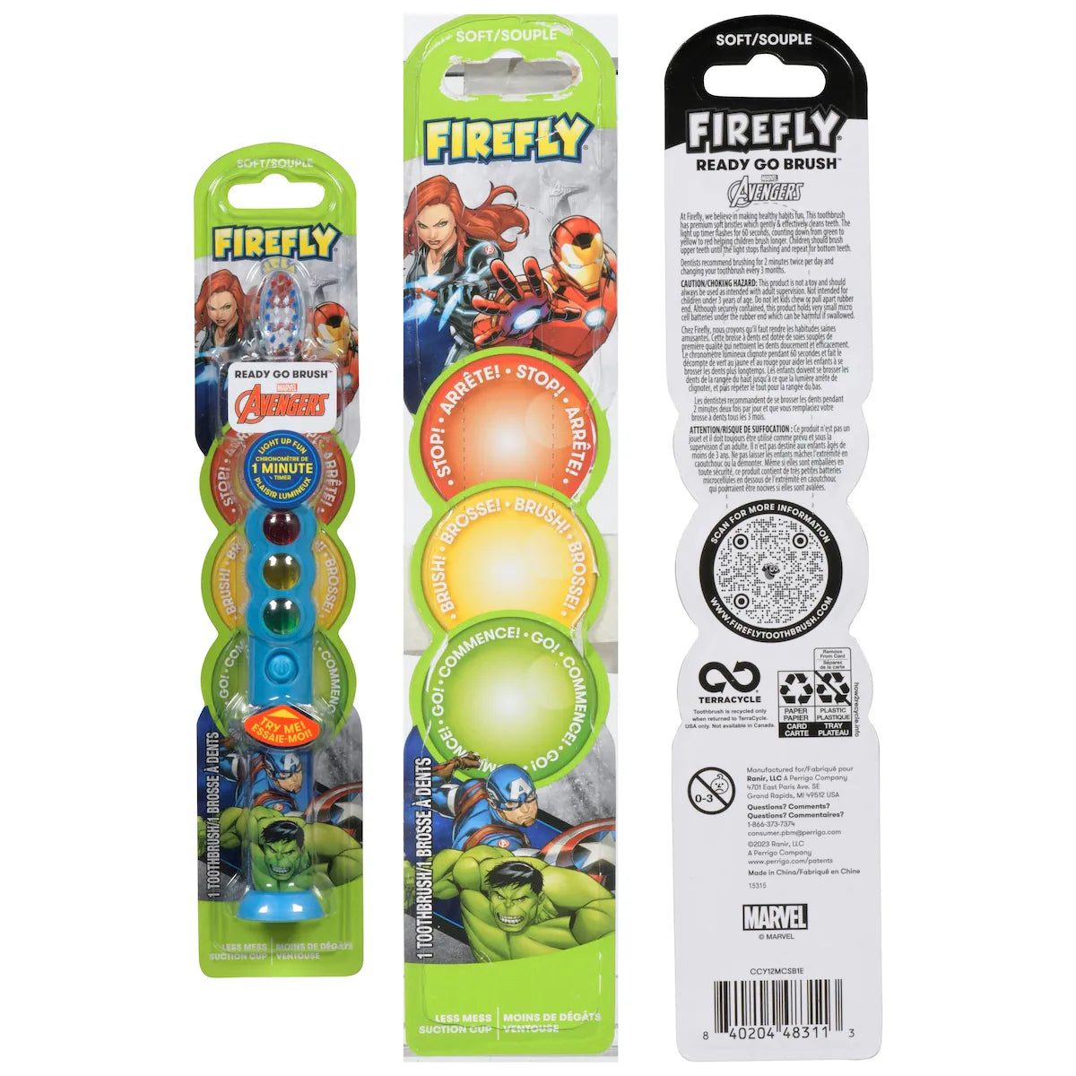 Higiene Bucal Cepillo de Dientes Luminoso con Temporizador Firefly