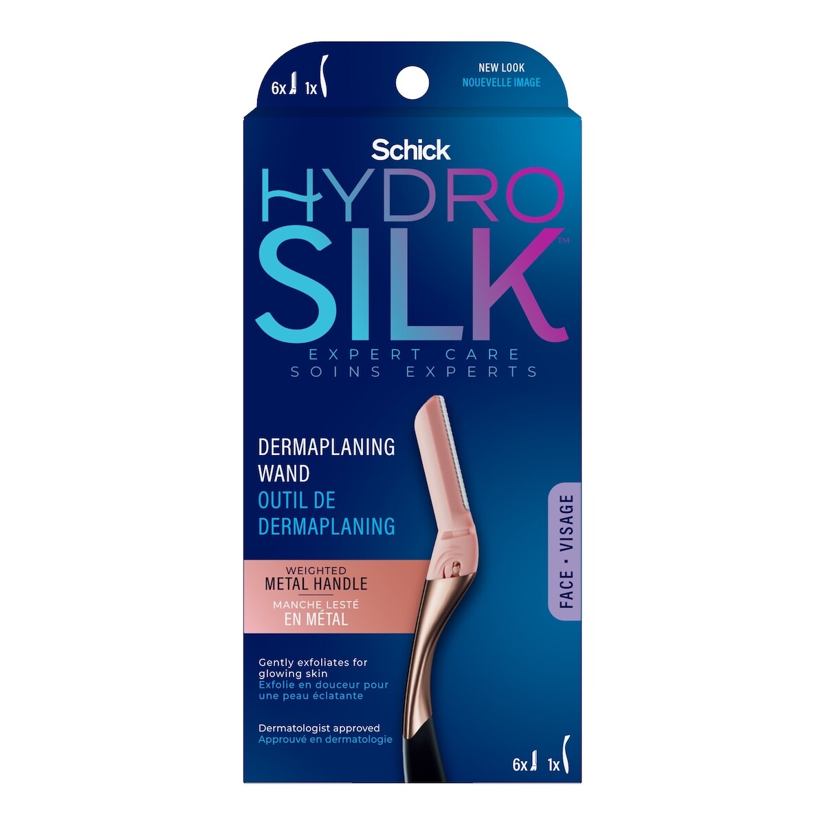 Herramienta de Dermaplaning Hydro Silk Profesional Schick