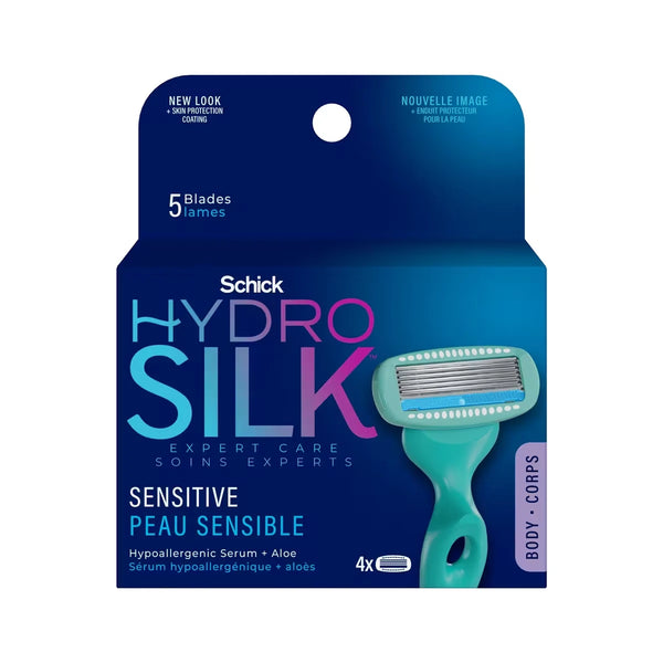 Cartuchos de Afeitar Hydro Silk para Mujer Schick