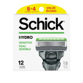 Cartuchos de Hojas Hydro Skin Comfort para Hombre con Gel Schick