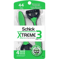 4 Afeitadoras Desechables de 3 Hojas Xtreme3 Schick