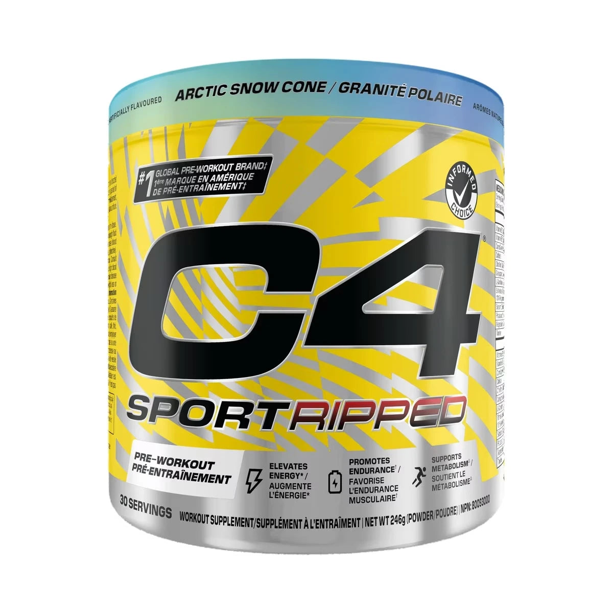 Suplemento Pre-Entrenamiento Ripped Sport C4