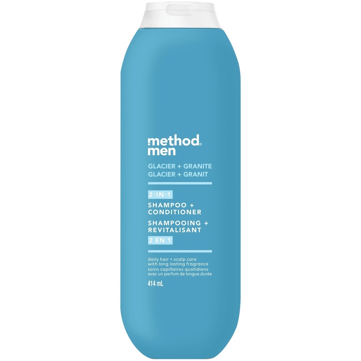 Shampoo y Acondicionador 2 en 1 Hombre Glaciar y Granito Method