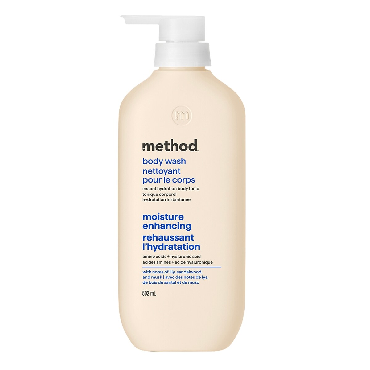 Gel de Ducha Hidratante para el Cuerpo Method