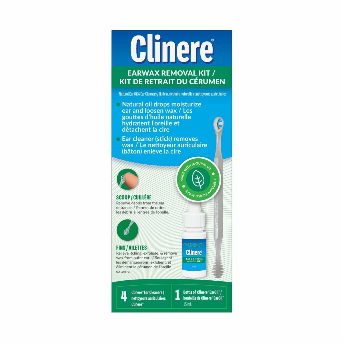 Kit de Cuidado para Cerumen Clinere