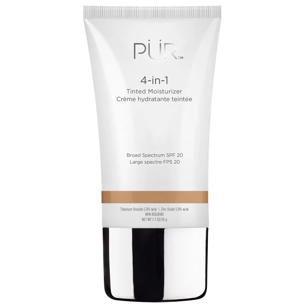 Hidratante Facial con Color 4 en 1 PUR