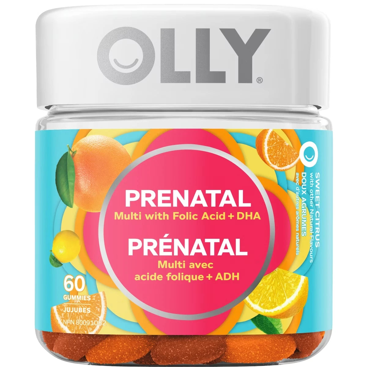 Multivitamínico Prenatal en Gomitas Cítricas OLLY
