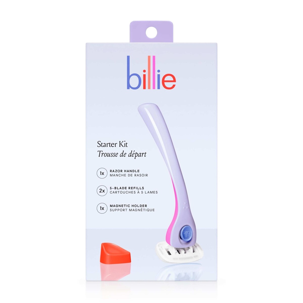 Kit de Inicio de Afeitadora para Mujer Lila billie