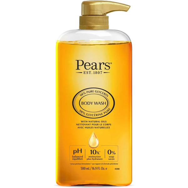 Gel de Baño con Aceites Naturales Pears