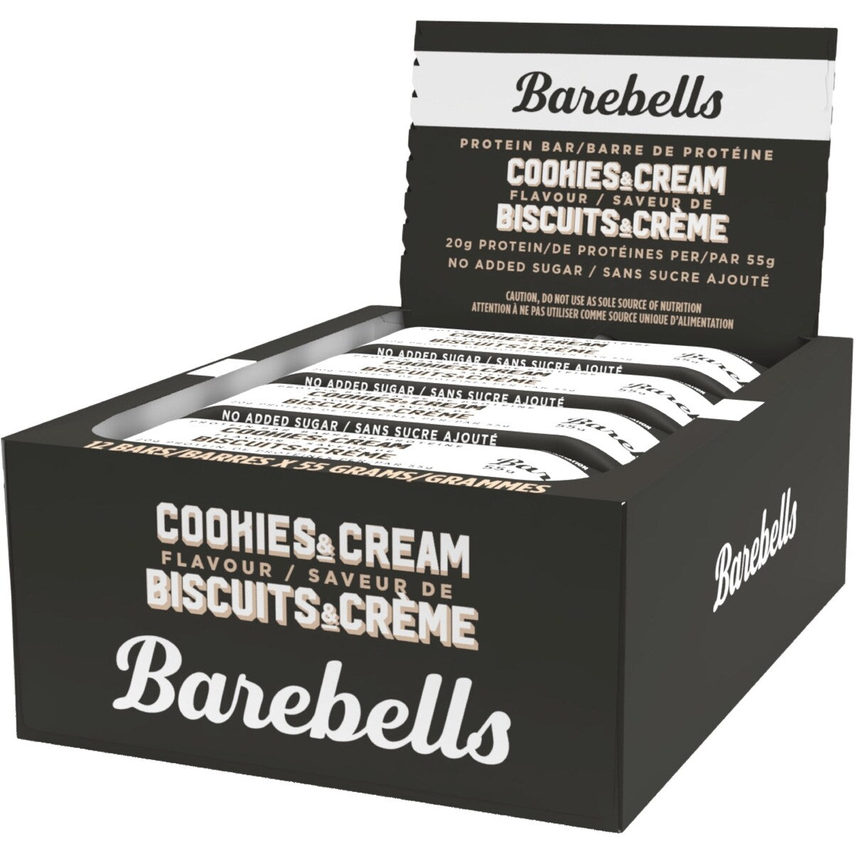 Barra de Proteína Galleta y Crema Barebells