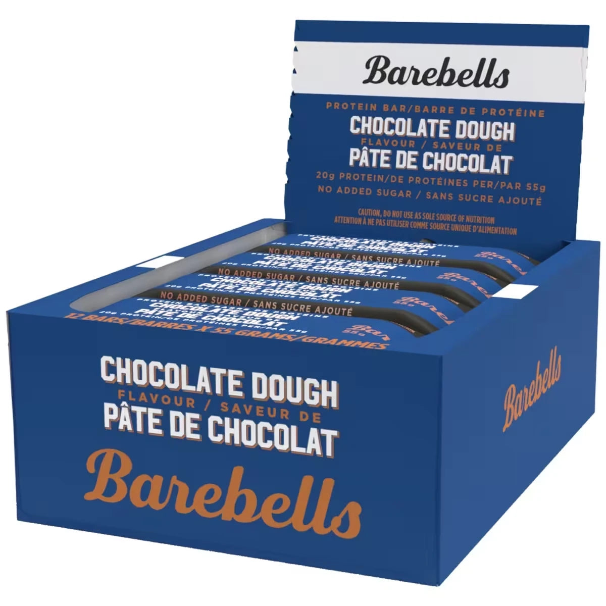 Barra Proteica Masa de Chocolate Barebells