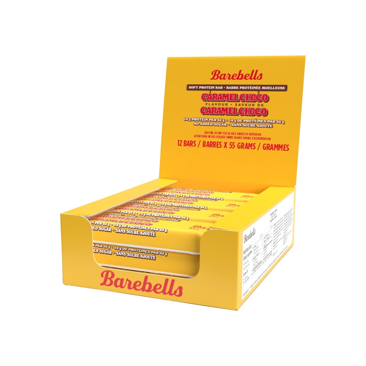 Barra de Proteína Caramelo y Chocolate Barebells