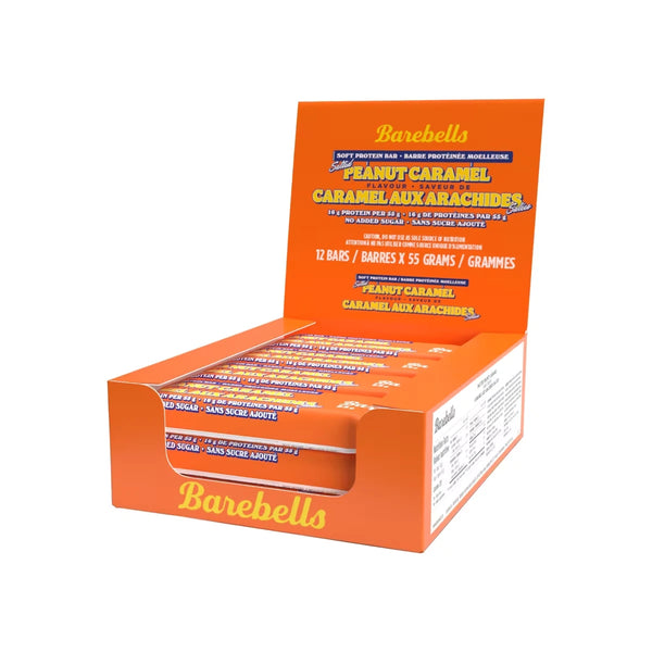Barra Proteica Caramelo y Maní Barebells