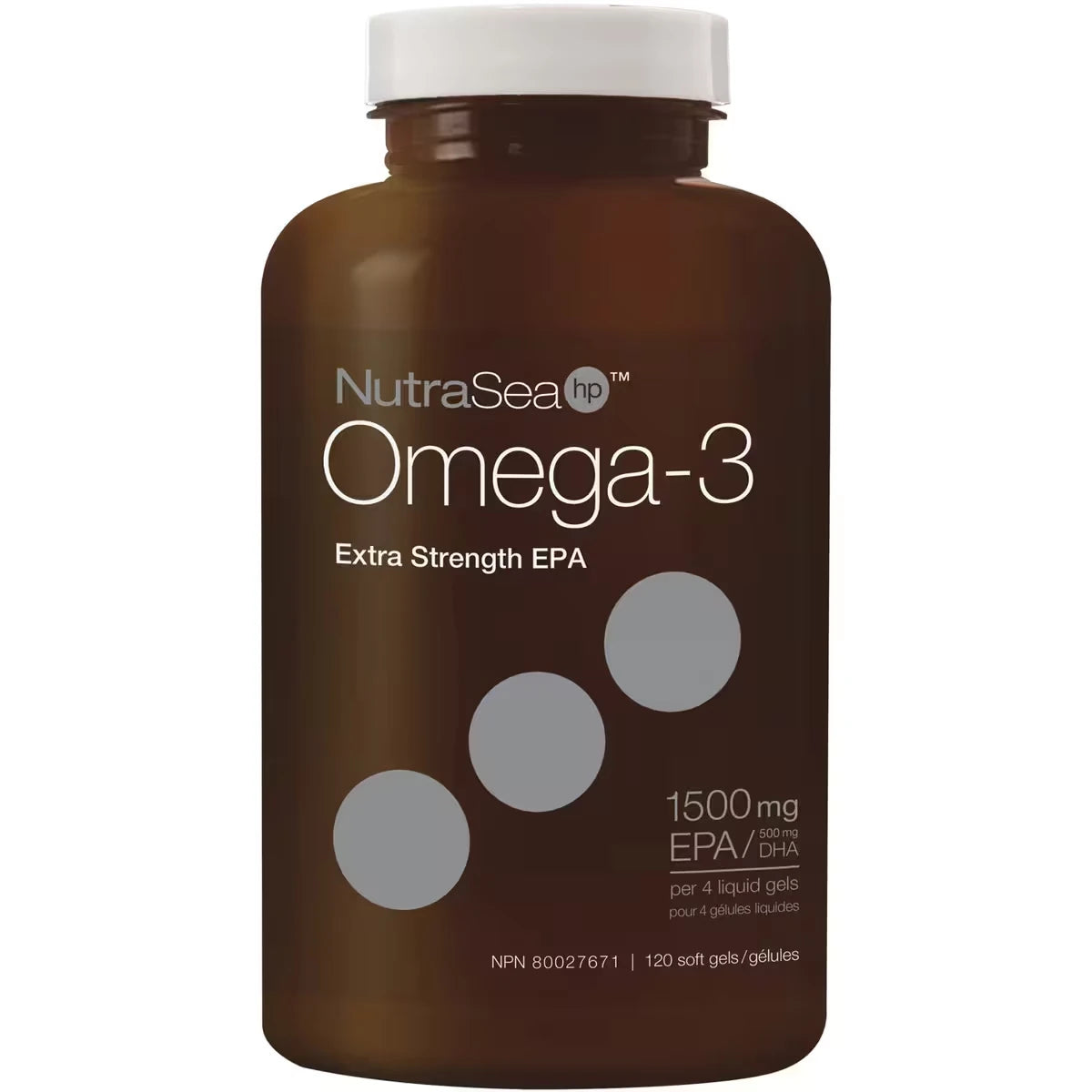Cápsulas Blandas Omega-3 NutraSea HP Menta Fresca Nature's Way