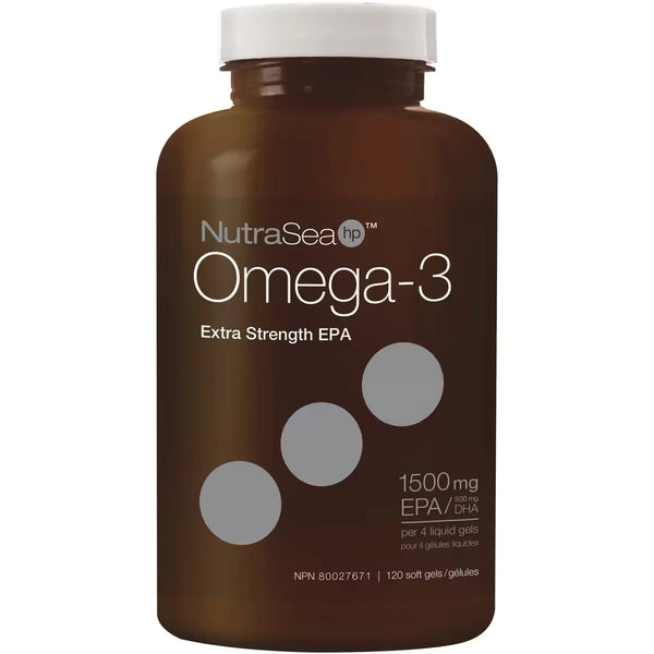 Cápsulas Blandas Omega-3 NutraSea HP Menta Fresca Nature's Way
