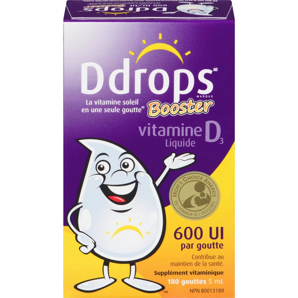 Vitamina D Booster 600 UI 180 Gotas D Drops