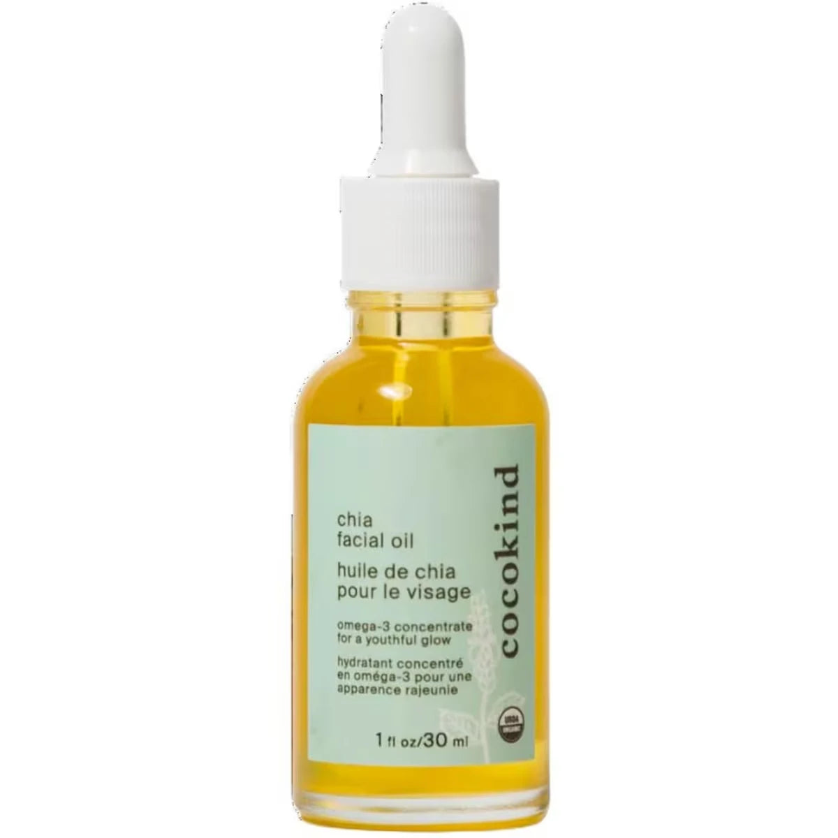Orgánico Chia Facial Aceite Cocokind
