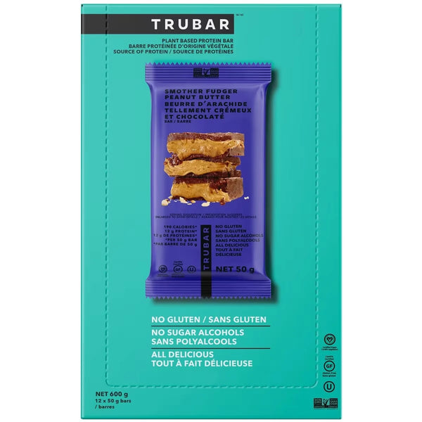 Barra Mantequilla de Maní Cremosa y Chocolate TRU Brands