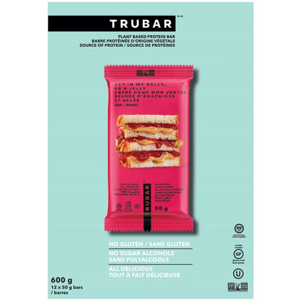Barra de Mantequilla de Maní y Mermelada TRU Brands
