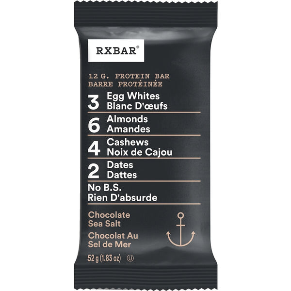 Barra Proteica Chocolate y Sal de Mar 12x52 g RXBAR
