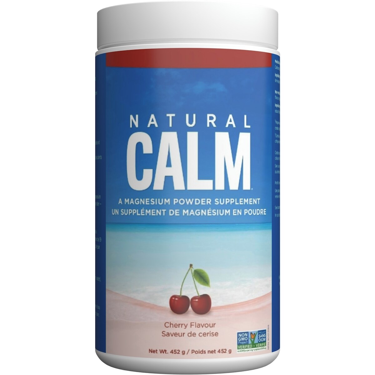 Suplemento de Magnesio en Polvo Cereza Natural Calm