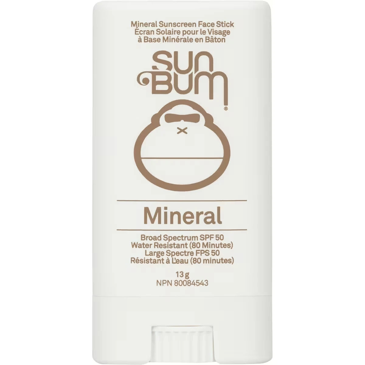 Protector Solar Mineral en Barra FPS 50 Sun Bum
