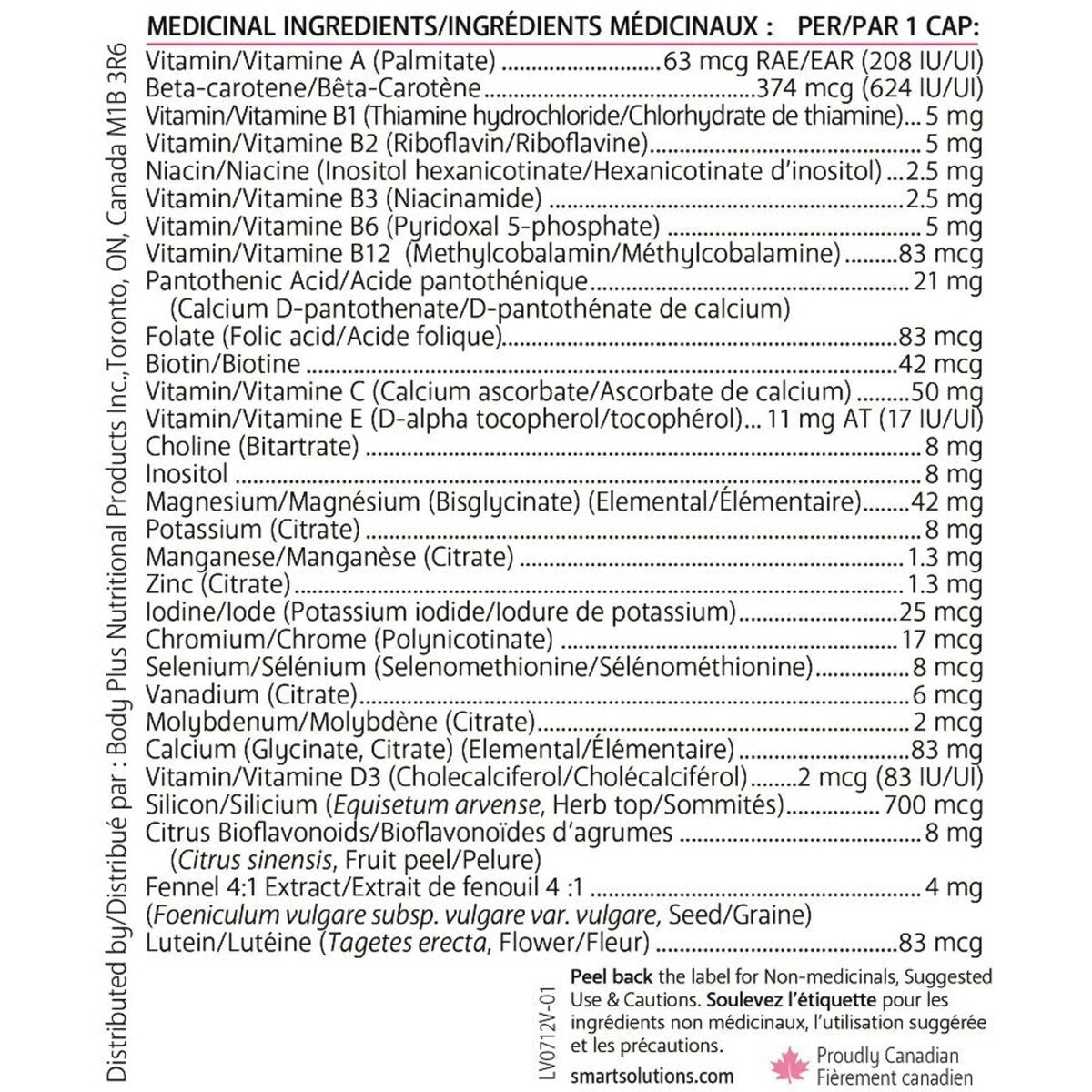 Suplemento MultiSmart Lorna Vanderhaeghe