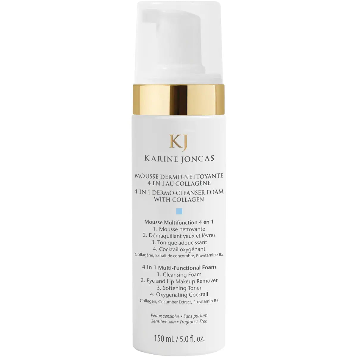 Limpiador Facial en Espuma 4 en 1 con Colágeno Karine Joncas