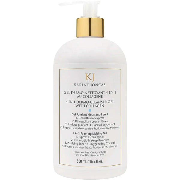 Gel Limpiador Facial 4 en 1 con Colágeno Karine Joncas