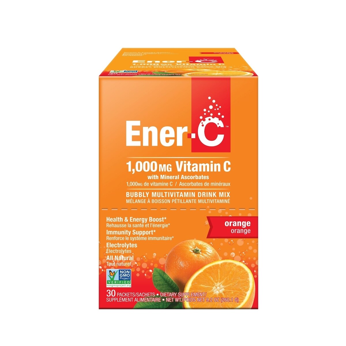 Multivitamínico en Polvo Bebida Naranja 30 Sobres Ener-C