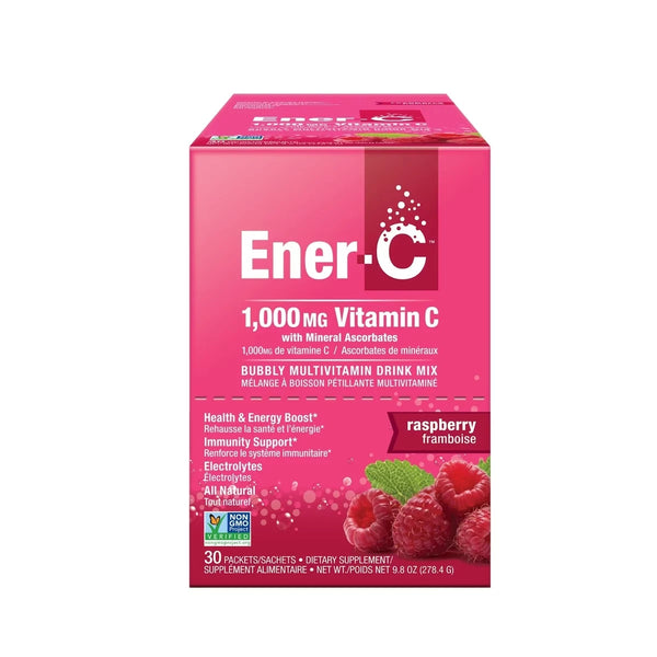 Multivitamínico en Polvo Frambuesa 30 sobres Ener-C