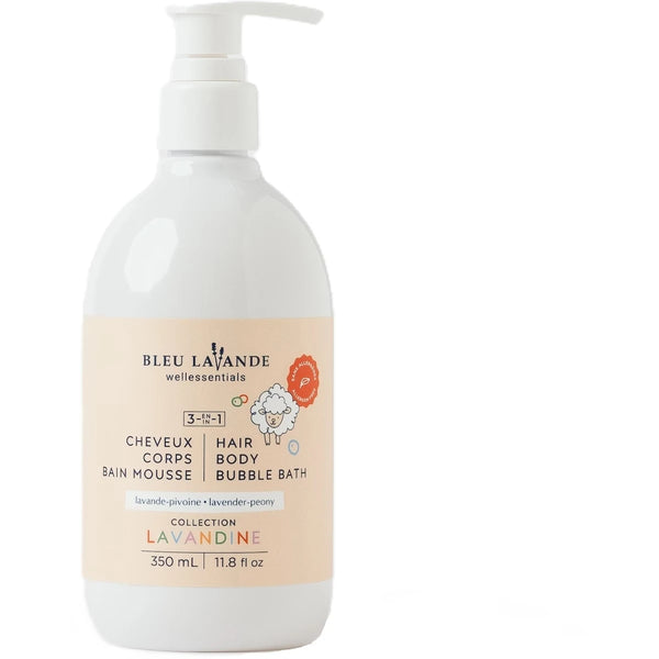 Gel de Baño 3 en 1 Bebé Lavanda y Peonía Bleu Lavande