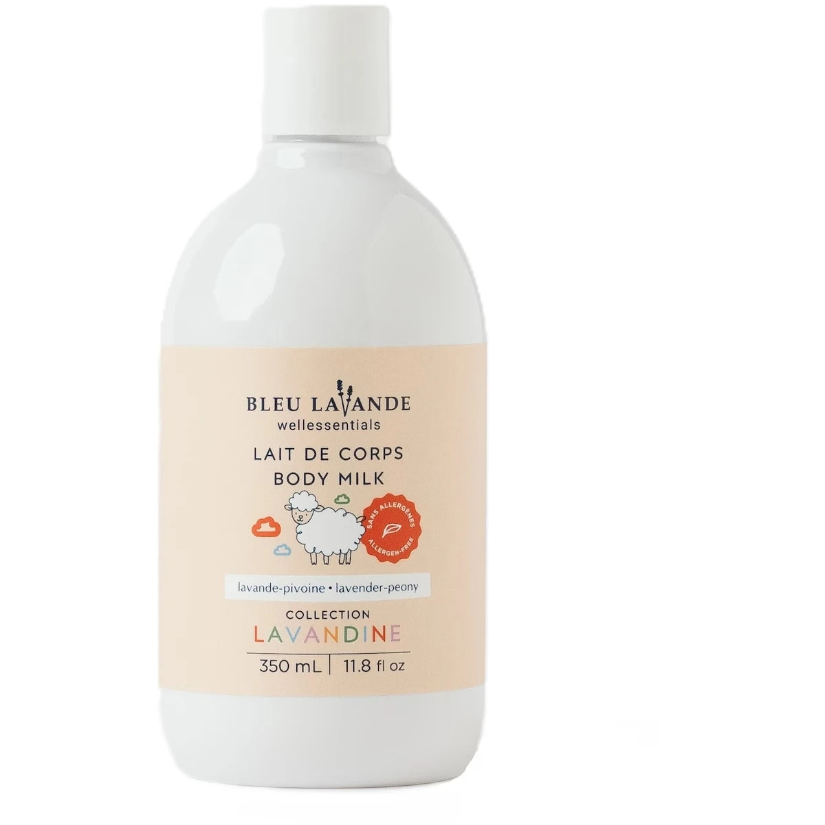 Leche Corporal Lavanda y Peonía Línea Bebé Bleu Lavande