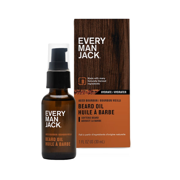 Aceite para Barba Bourbon Añejado Every Man Jack