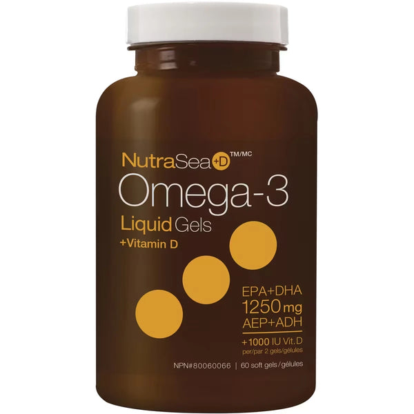 Omega-3 NutraSea+D Cápsulas Líquidas Nature's Way