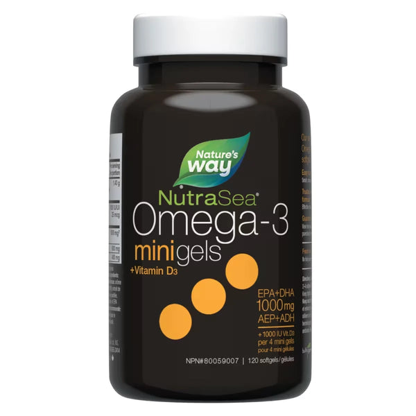 Cápsulas de Omega-3 con Vitamina D NutraSea+D Nature's Way
